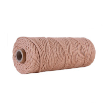 3mm thick cotton rope macrame cord drawstring cord for sport pants